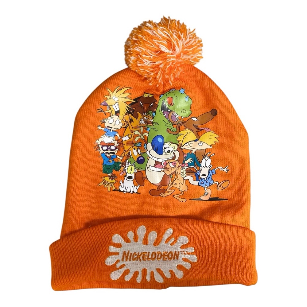 Nickelodeon Orange Hat with Logo